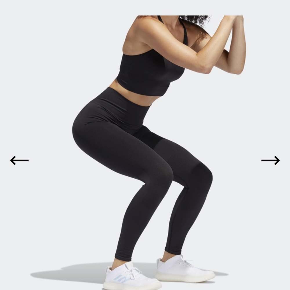 NWT Adidas Seamless Tights Leggings sz M